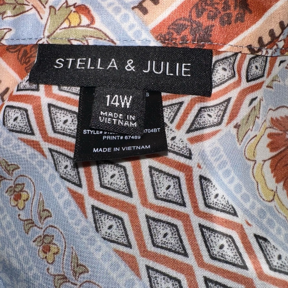 Patchwork Print Midi Dress - image 4